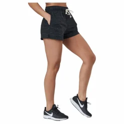 Nike Sportswear Gym Vintage Women's Shorts BLACK/WHITE Svart