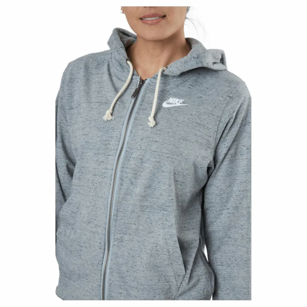 Sportswear Gym Vintage Women's Full-Zip Hoodie DK GREY HEATHER/WHITE*Nike Online