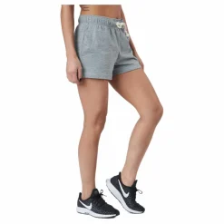 Nike Sportswear Gym Vintage Women's Shorts DK GREY HEATHER/WHITE Grå New