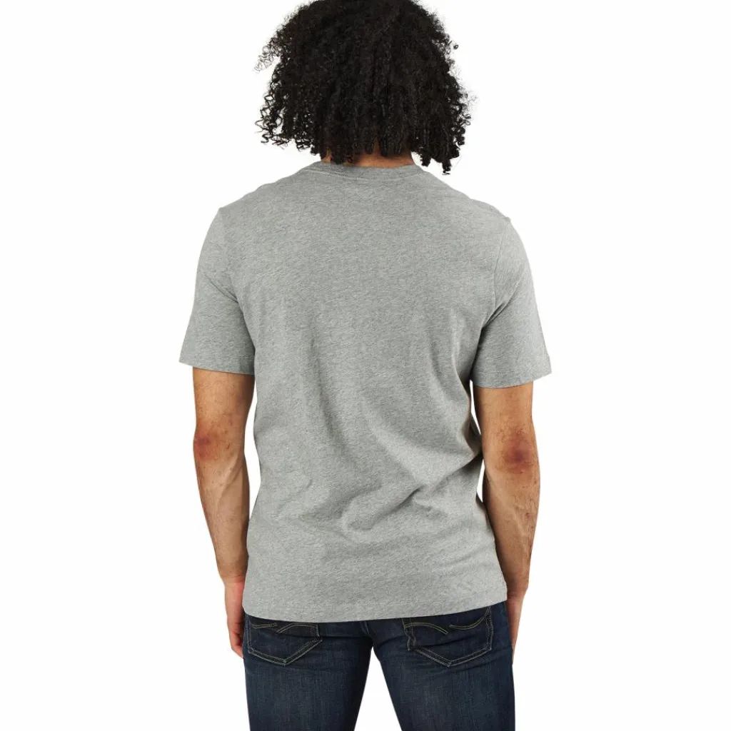 Nike Sportswear Men's T-Shirt DK GREY HEATHER/BLACK/WHITE Grå Hot