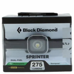 Black Diamond Sprinter 275 Headlamp Grey Grå New