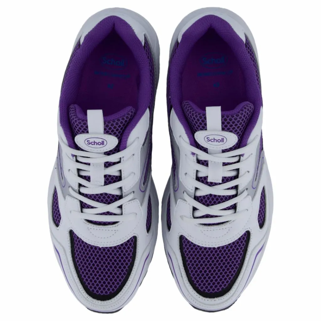 Scholl Sprinter Plus White/purple Flerfärgad Hot