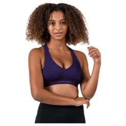 Sprite Racerback Bra Purple*Icebreaker Hot