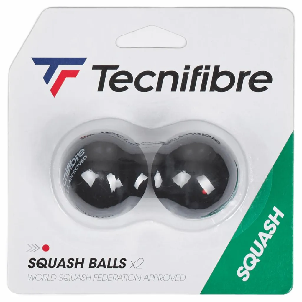 Squash Balls (red Dot) Black*Tecnifibre Online