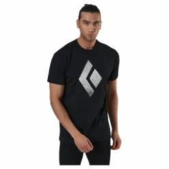 Black Diamond SS Chalked Up Tee Black Svart Discount