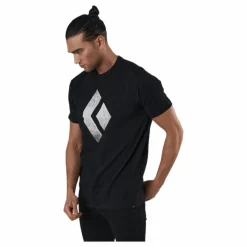 Black Diamond SS Chalked Up Tee Black Svart Discount