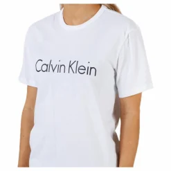 Calvin Klein S/S Crew Neck White Vit Clearance