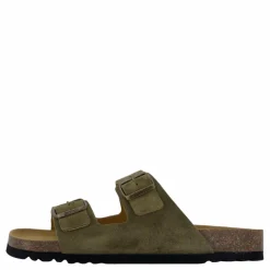 Scholl Iconic St Julien Suede Khaki Brun New