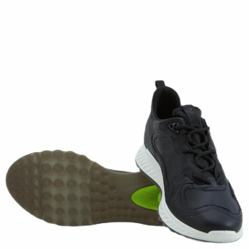 ECCO ST.1 Laced Shoes Black Svart Online