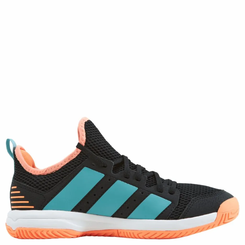 Stabil Indoor Shoes Core Black / Core Black / Beam Orange*adidas