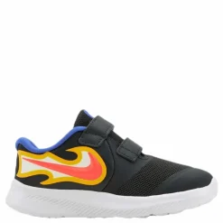 Nike Star Runner 2 Fire TD Black/Red Flerfärgad New