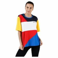 Tommy Hilfiger Sport Statement Colourblock T-Shirt Red Röd Best