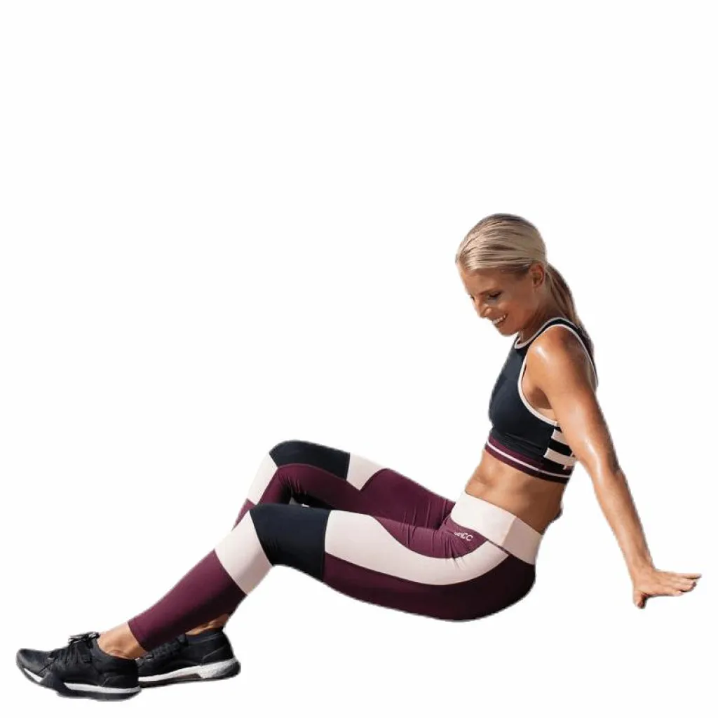 Step Sports Bra Pink/White/Black*BLACC Discount