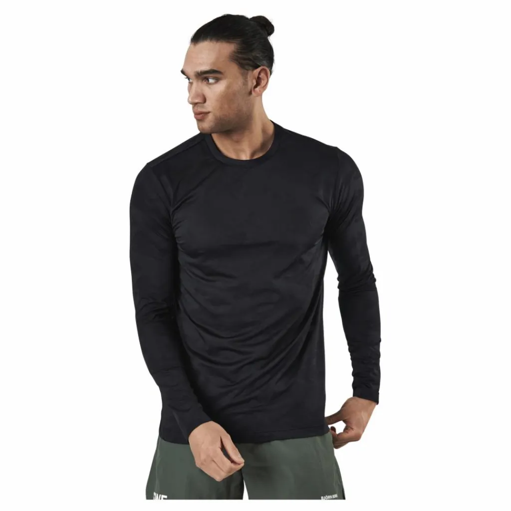 Sthlm LS Tee Black*Björn Borg Outlet