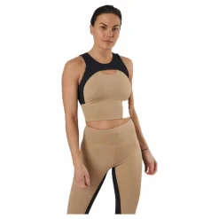 Björn Borg Sthlm Overlap Crop Top Beige