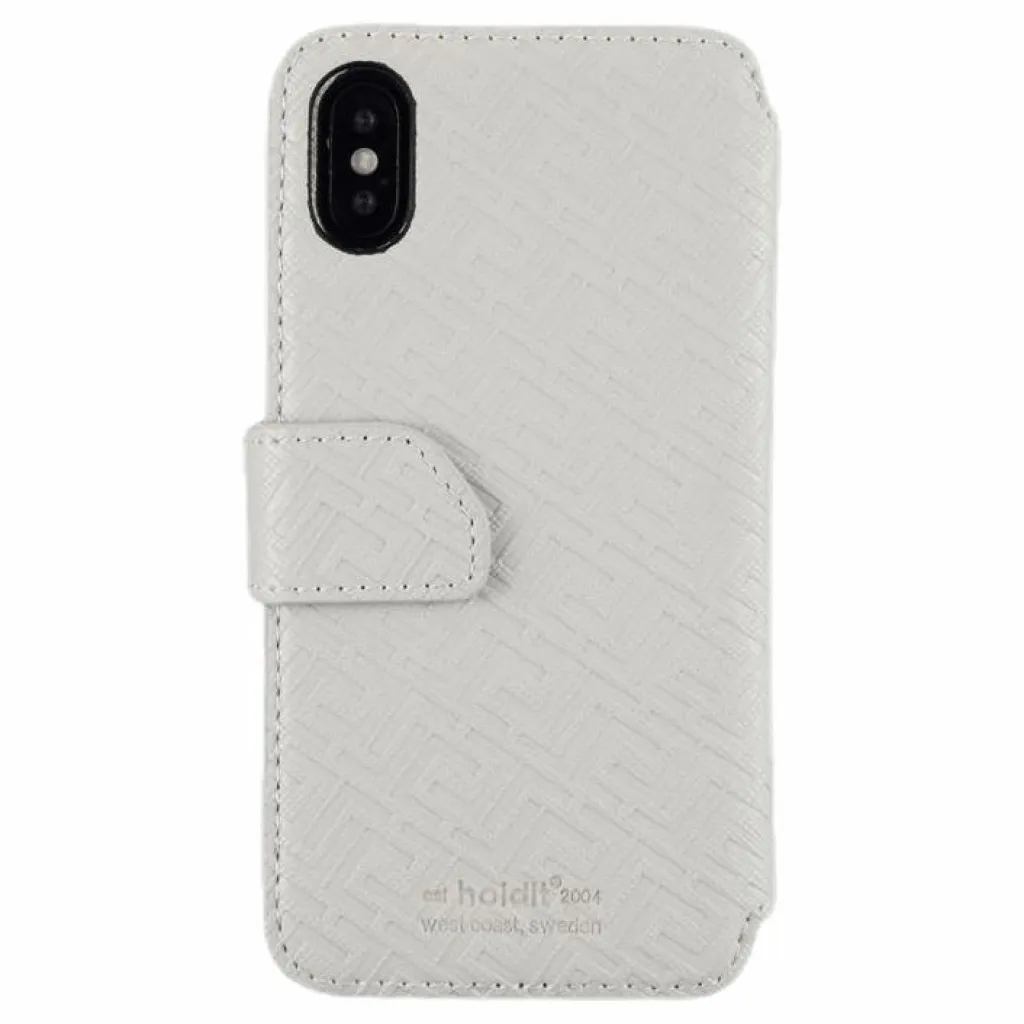 Stockholm Wallet Case Magnet iPhone X/XS Grey*Holdit Clearance