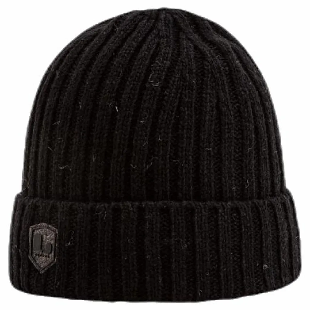 Stockholm Wool Blend Beanie Black*Lindberg Clearance