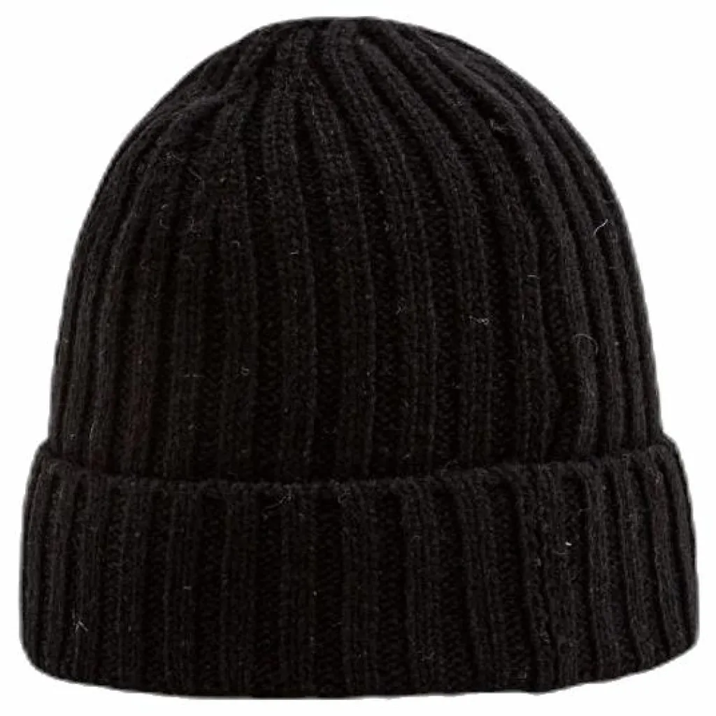 Stockholm Wool Blend Beanie Black*Lindberg Clearance