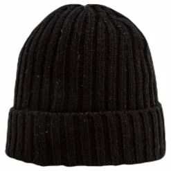 Stockholm Wool Blend Beanie Black*Lindberg Clearance