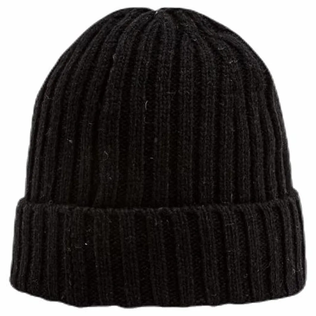 Stockholm Wool Blend Beanie Black*Lindberg Clearance