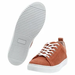 Sneaky Steve Stoked Low Suede Orange Hot