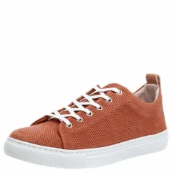 Sneaky Steve Stoked Low Suede Orange Hot