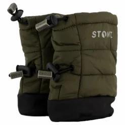 Stonz Toddler Puffer Booties Green Clearance