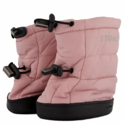 Stonz Toddler Puffer Booties Pink Rosa Discount
