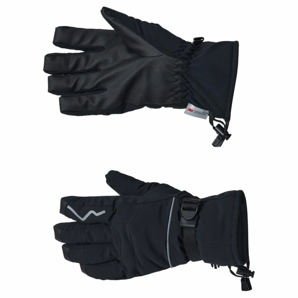 Tuxer Storm Gloves Black Svart Discount