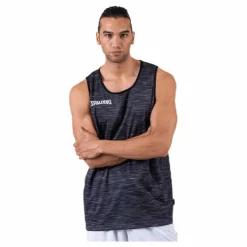 Spalding Street Reversible Tank Top Black/Grey Svart och Grå Outlet
