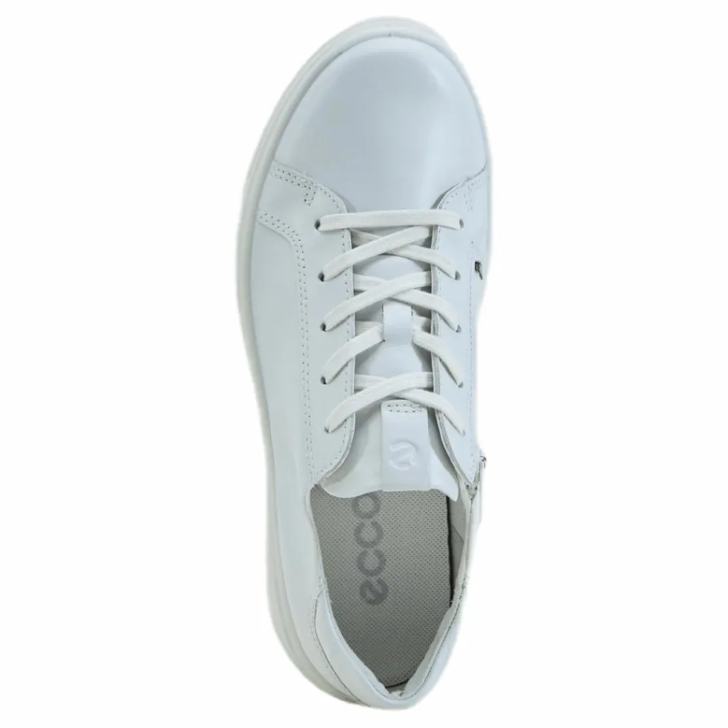 Street Tray Laced Shoes White*ECCO Sale
