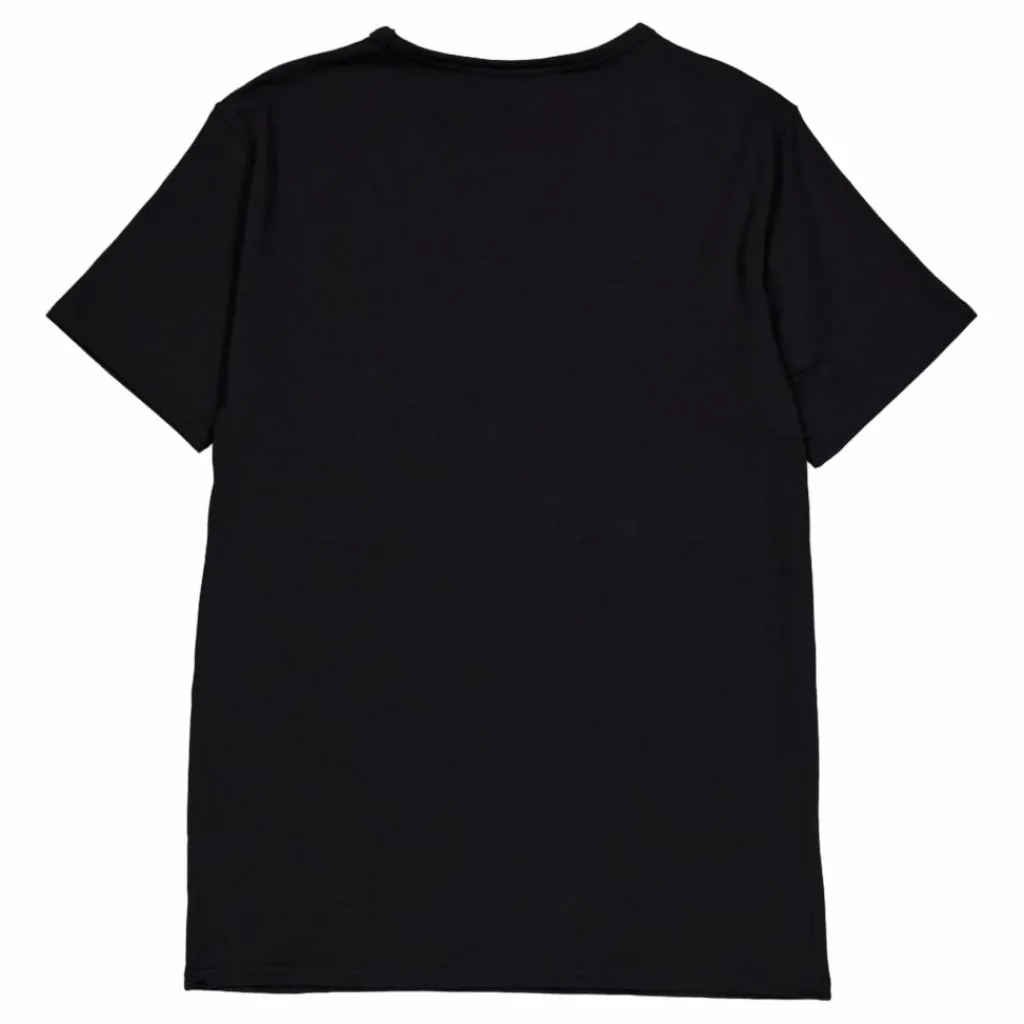 Tommy Hilfiger Stretch Cn Tee Ss 3pack Black/black/black Svart Best