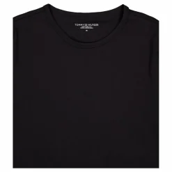 Tommy Hilfiger Stretch Cn Tee Ss 3pack Black/white/grey Heather Svart Sale