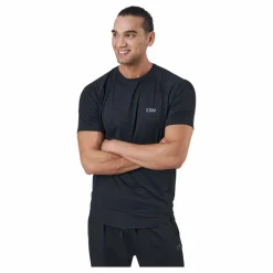 ICANIWILL Stride T-shirt Men Black Svart New
