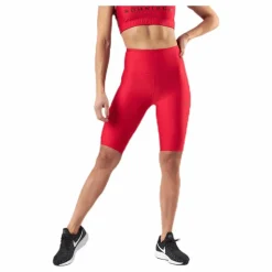 Stripe Bike Tights Red*Röhnisch Hot