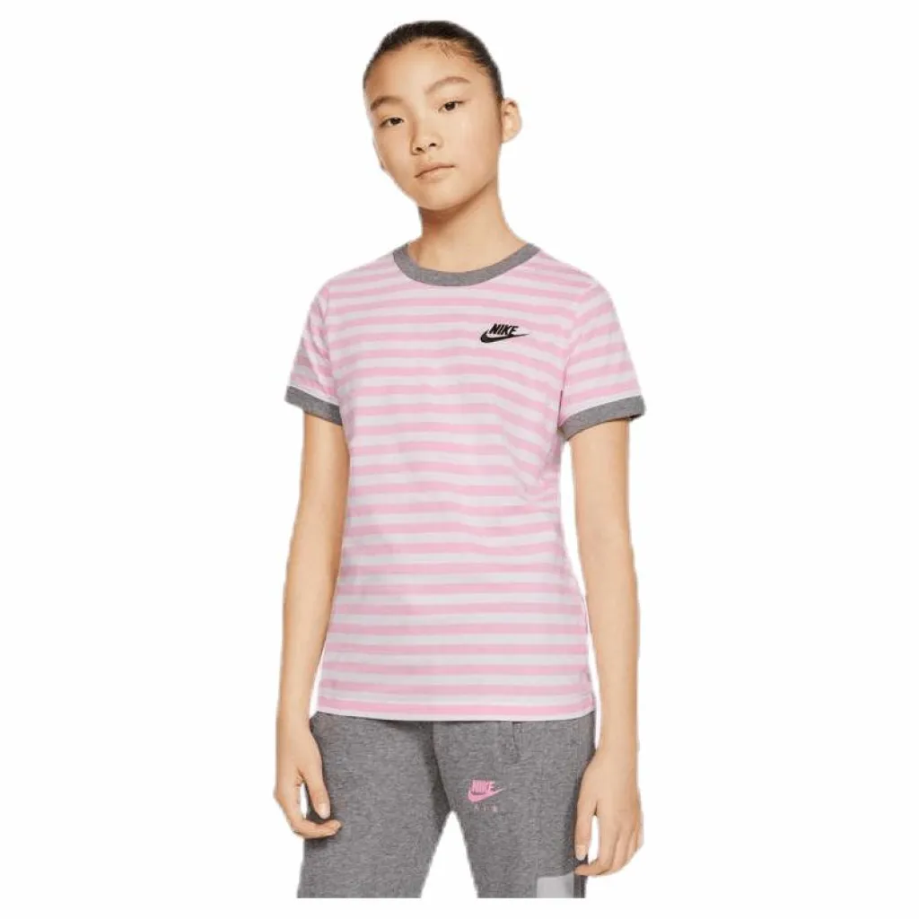 Nike Stripe Ringer Jr Pink Flerfärgad Best