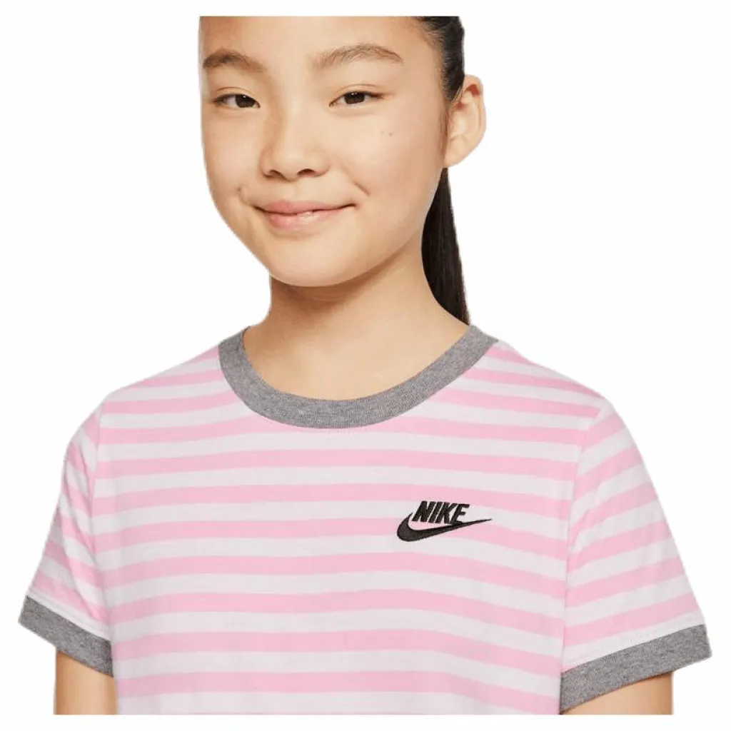 Nike Stripe Ringer Jr Pink Flerfärgad Best