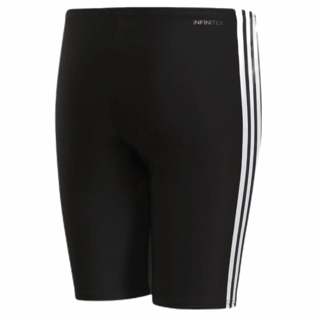 adidas 3-Stripes Swim Jammers Black Svart Clearance