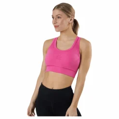 adidas Studio Bra Screaming Pink Rosa New
