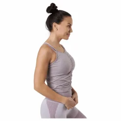 Puma Studio Foundation Ruched Tank Quail Heather Lila Best