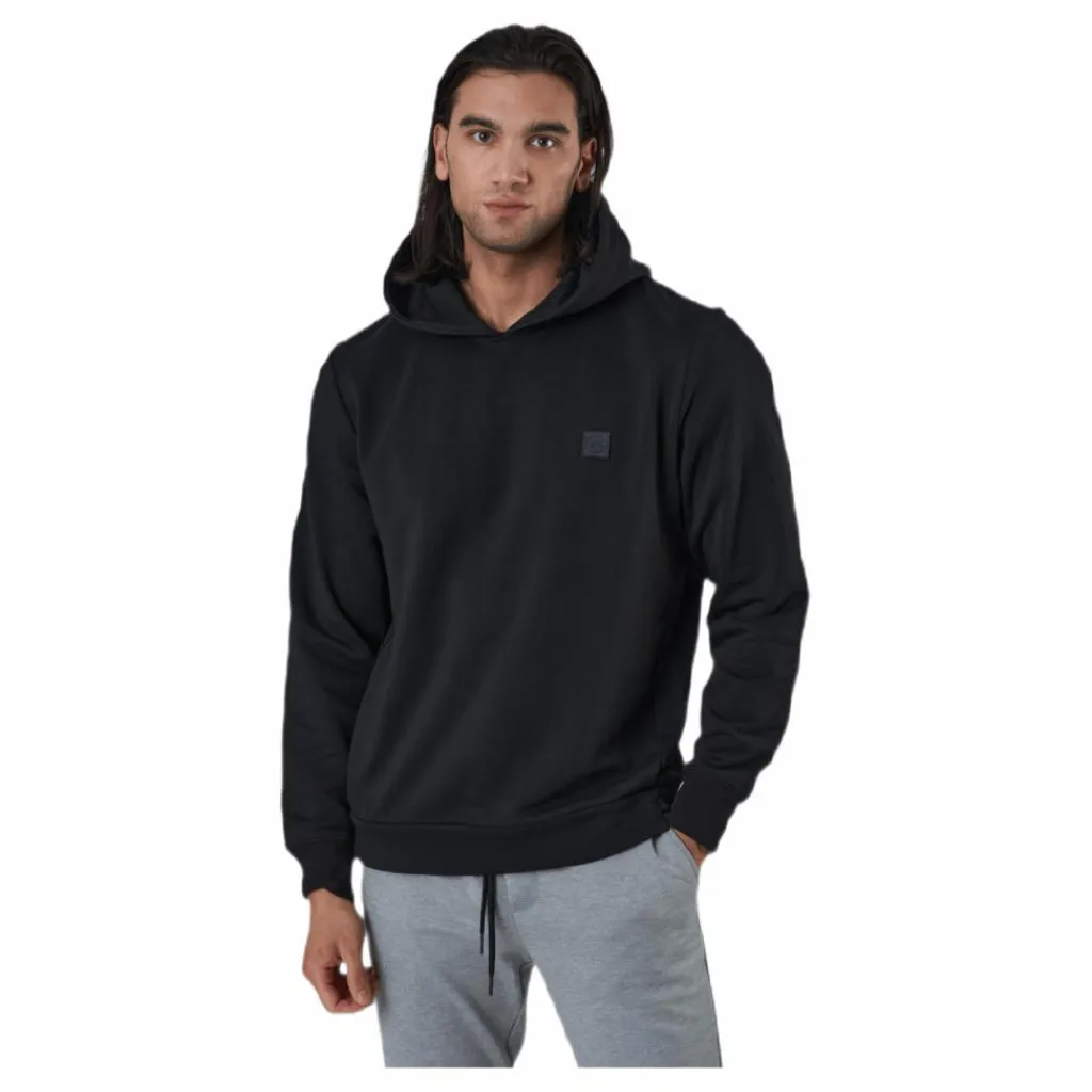 Jack & Jones Studio Sweat Hood Ltn Black Svart Sale