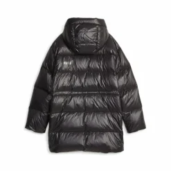 Puma Style Hooded Down Jacket Black Svart Best