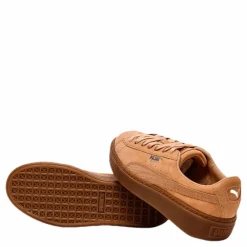 Puma Suede Platform Animal Pink Brun Online