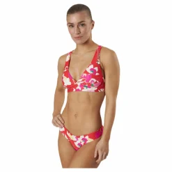 Sugar Bloom Halter Reversible Top Red*Rip Curl New