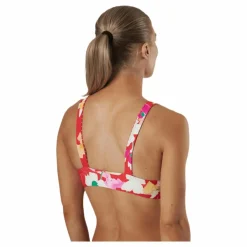 Sugar Bloom Halter Reversible Top Red*Rip Curl New