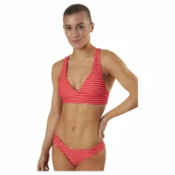 Sugar Bloom Halter Reversible Top Red*Rip Curl New