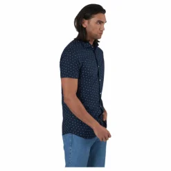 Jack & Jones Summer Blackpool Shirt S/S Blue Blå New
