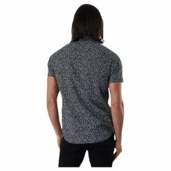 Jack & Jones Summer Print Shirt S/s Svart Grå Sale
