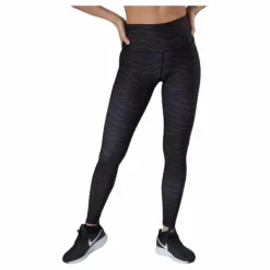 Endurance Summer W Print Waist Tights Flerfärgad Grå Discount