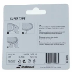 Super Tape X 5 Black Black*Babolat Outlet